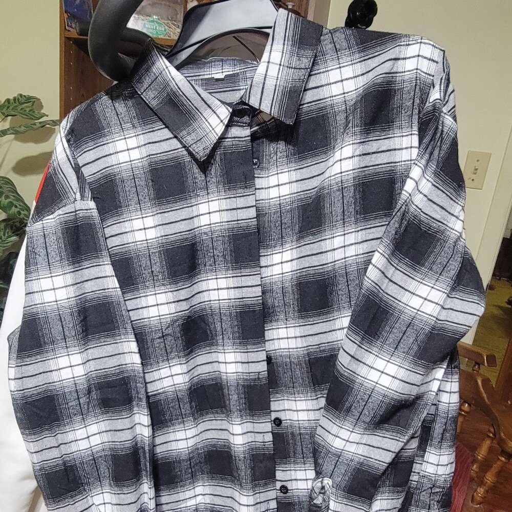 Plaid Button Up Shirt
